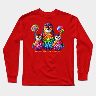 Penguin Family Long Sleeve T-Shirt